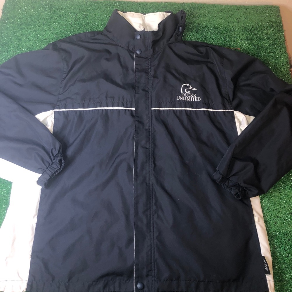 Ducks Unlimited Windbreaker w Attached Hoodie XL